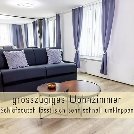 Modern 80qm Flat With Balcony & Free Parking Apartament