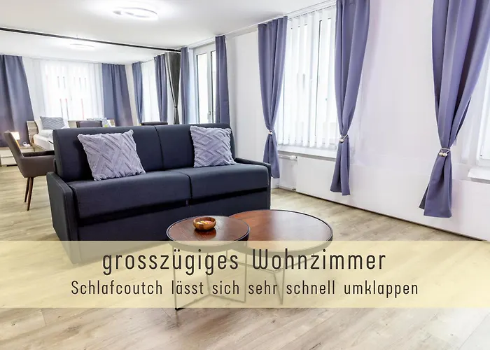 Modern 80qm Flat With Balcony & Free Parking Apartment