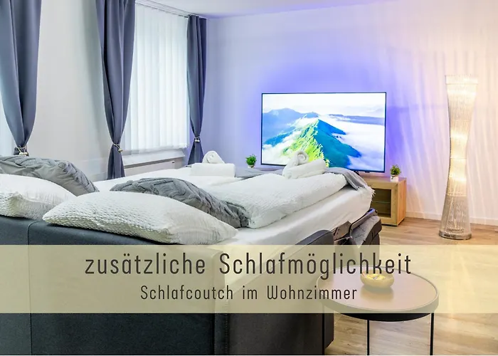 Apartamento Modern 80qm Flat With Balcony & Free Parking