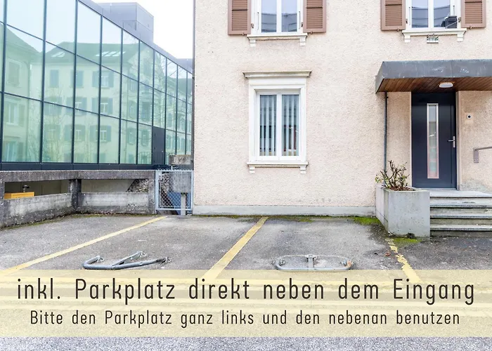 Modern 80qm Flat With Balcony & Free Parking St. Gallen